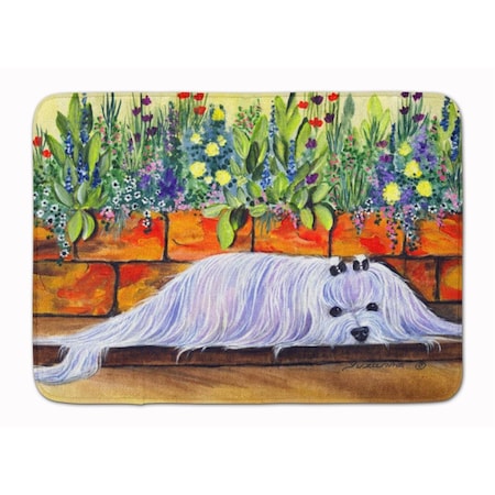 Carolines Treasures Maltese Machine Washable Memory Foam Mat SS8248RUG